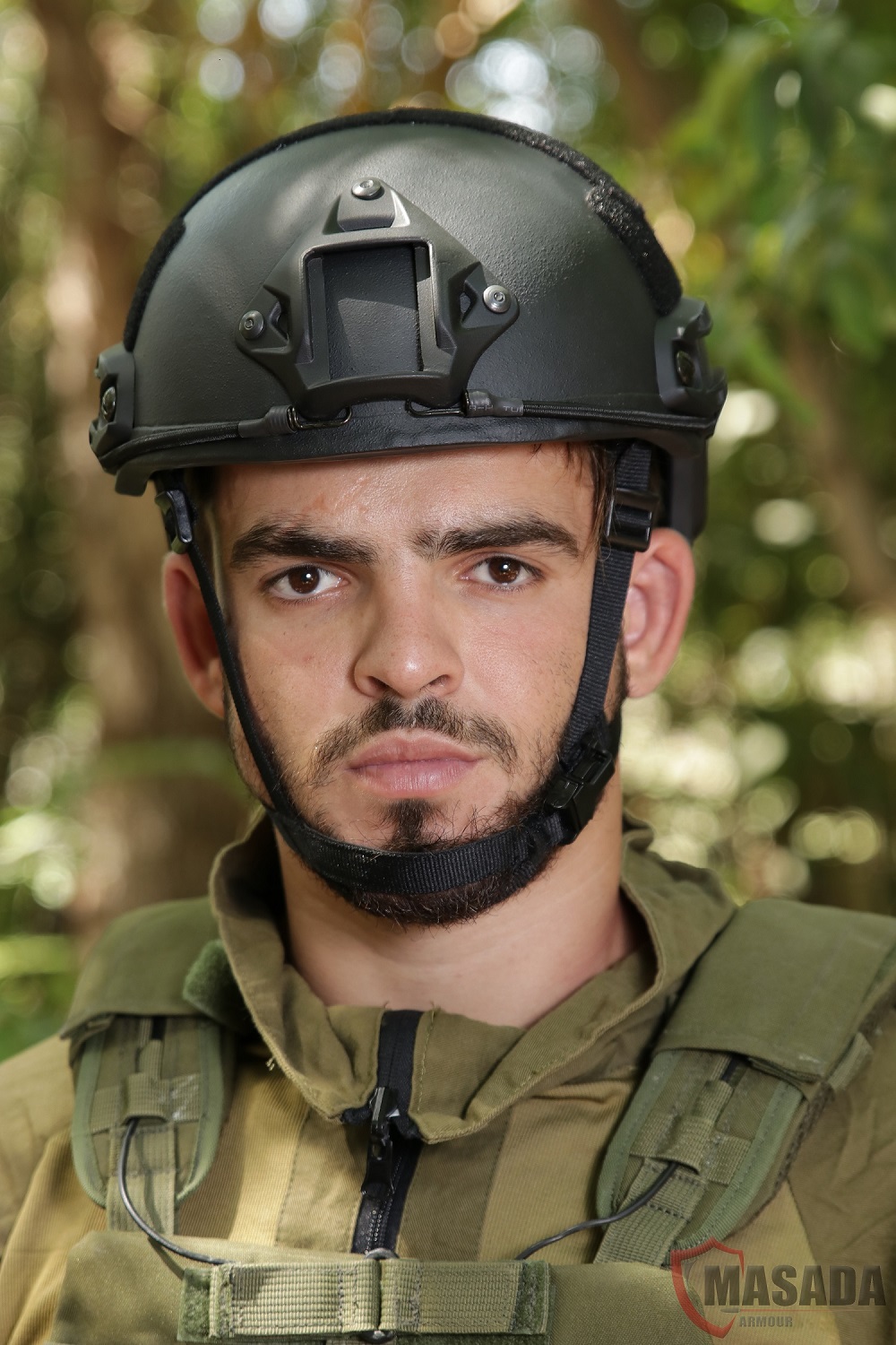 Fast combat helmet Masada Armour Front
